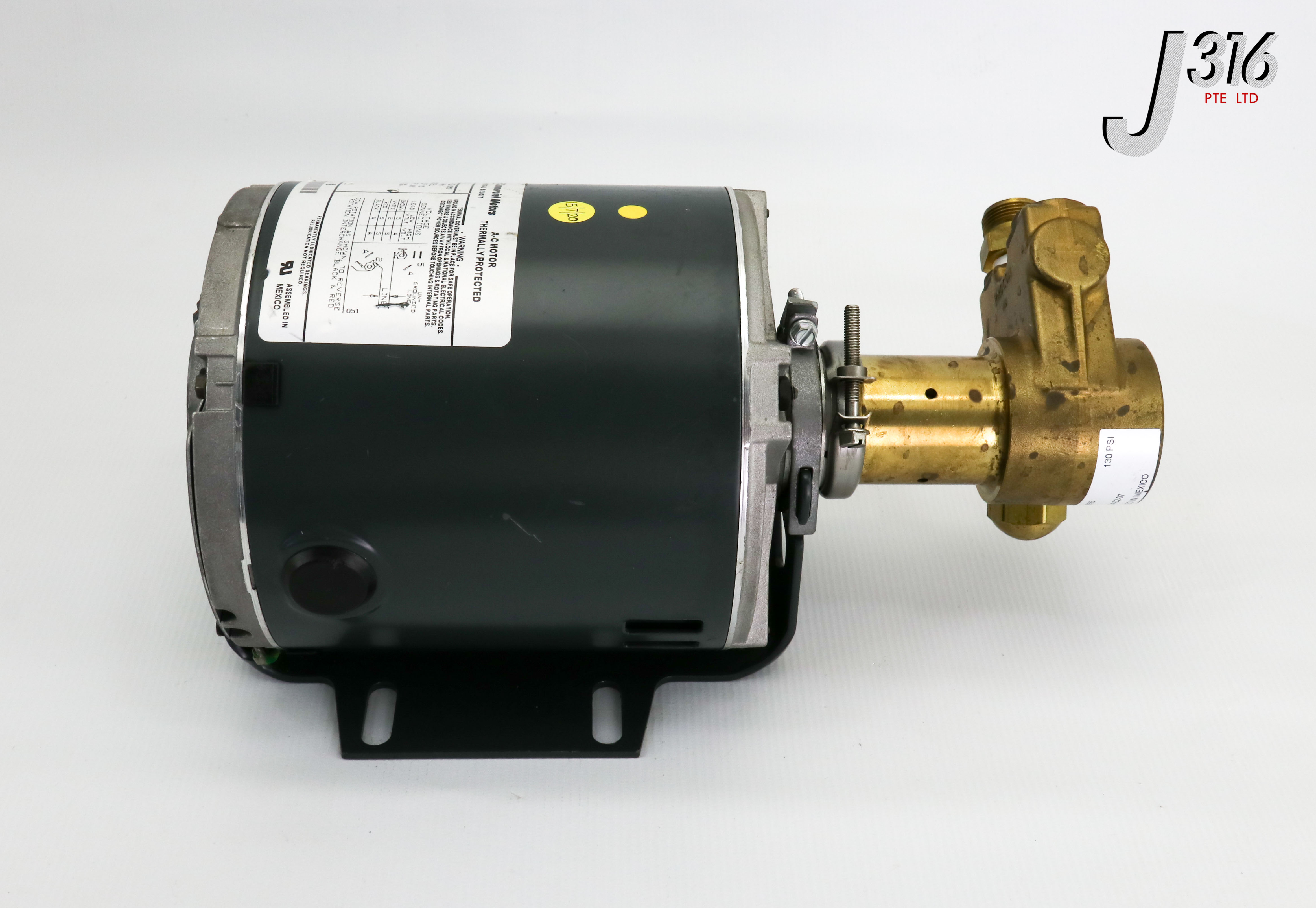 19868 GENERAL ELECTRIC AC MOTOR W/ PROCON PUMP, 04-02-07, 4805